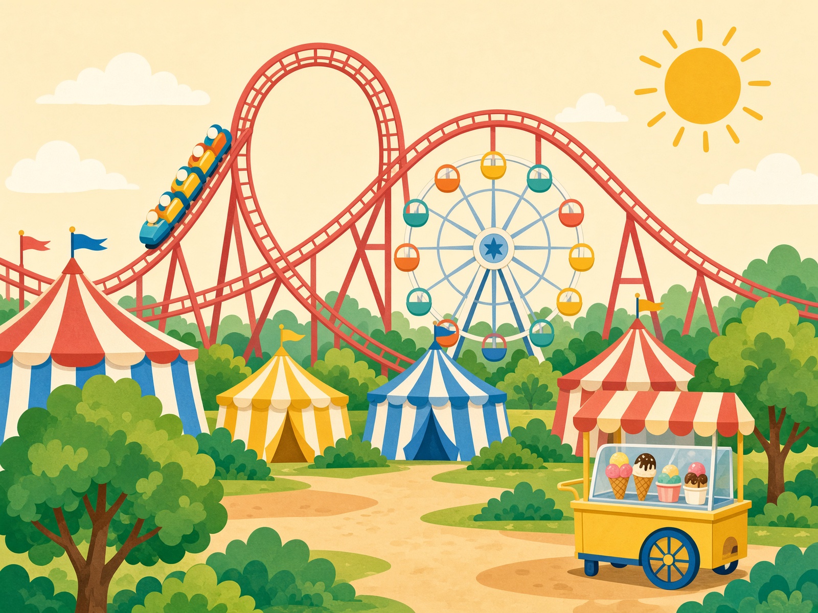 Theme parks for a family day out