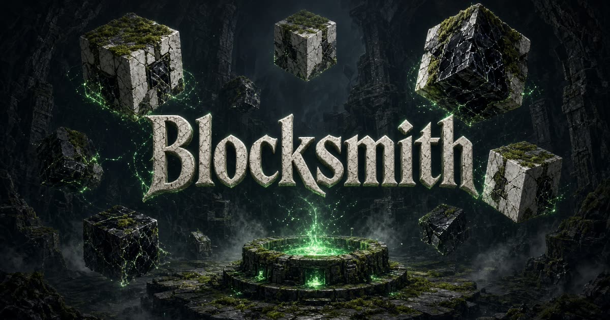 Blocksmith app cover