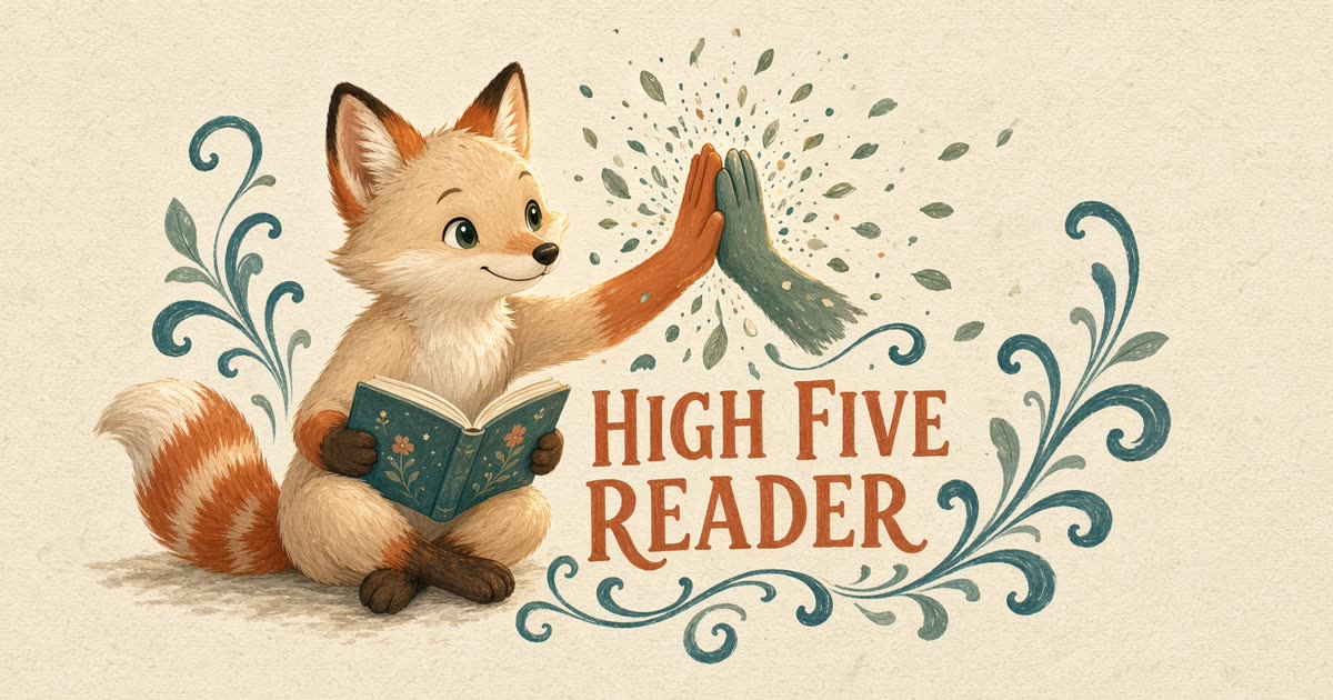 High Five Reader — Reading games for ages 4 to 7: phonics, sight words, rhymes, spelling and an alphabet song.